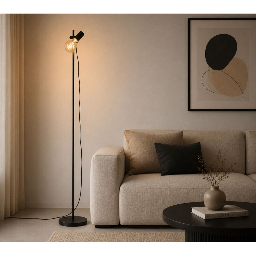 Rabalux - Lampadar 1xE27/60W/230V negru