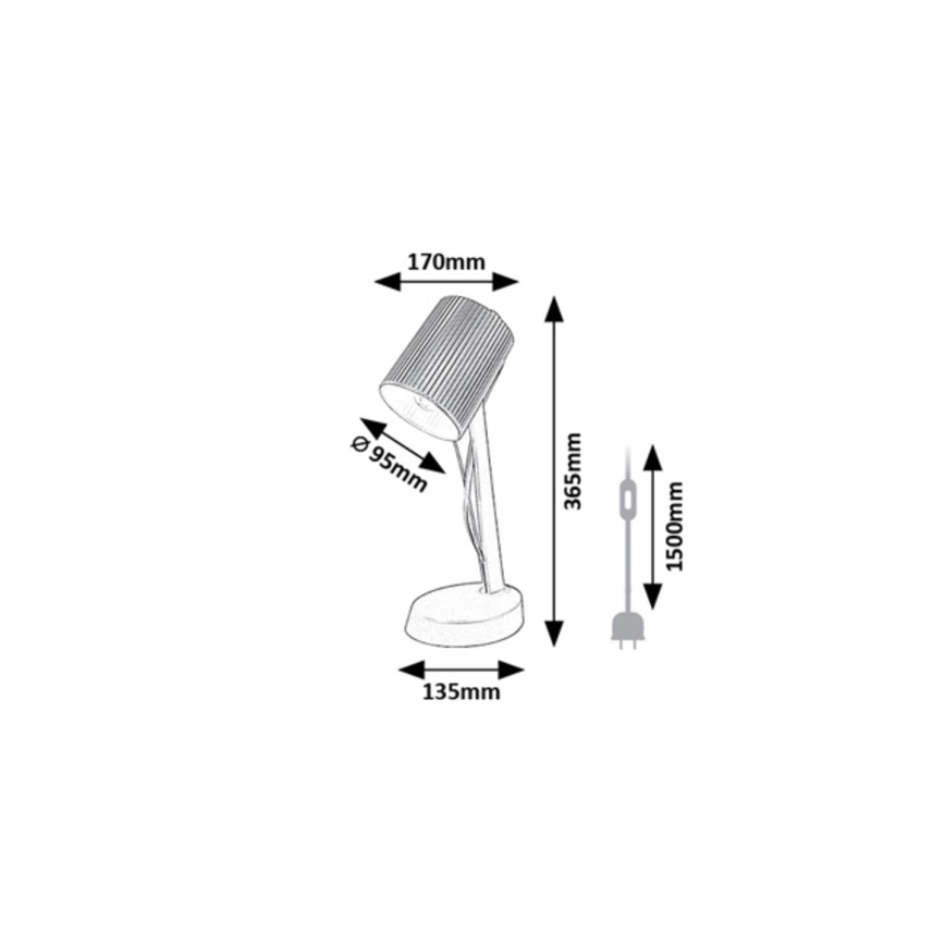 Rabalux - Lampă de masă 1xE14/11W/230V bej