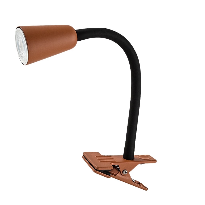 Rabalux - Lampă de birou cu clemă 1xGU10/7W/230V portocalie