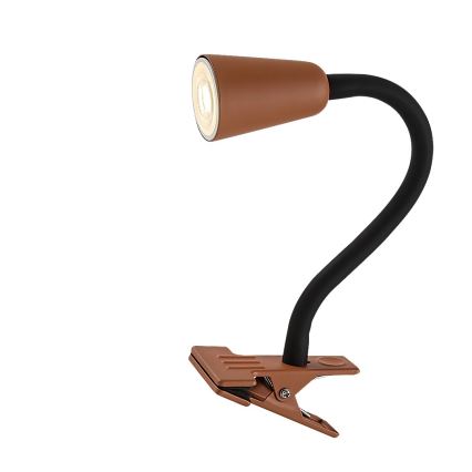 Rabalux - Lampă de birou cu clemă 1xGU10/7W/230V portocalie