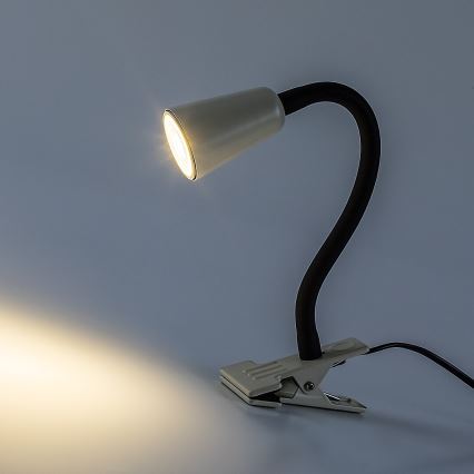 Rabalux - Lampă de birou cu clemă 1xGU10/7W/230V crem