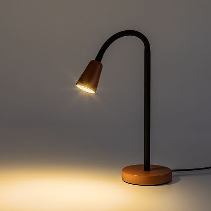 Rabalux - Lampă de birou 1xGU10/7W/230V, portocalie