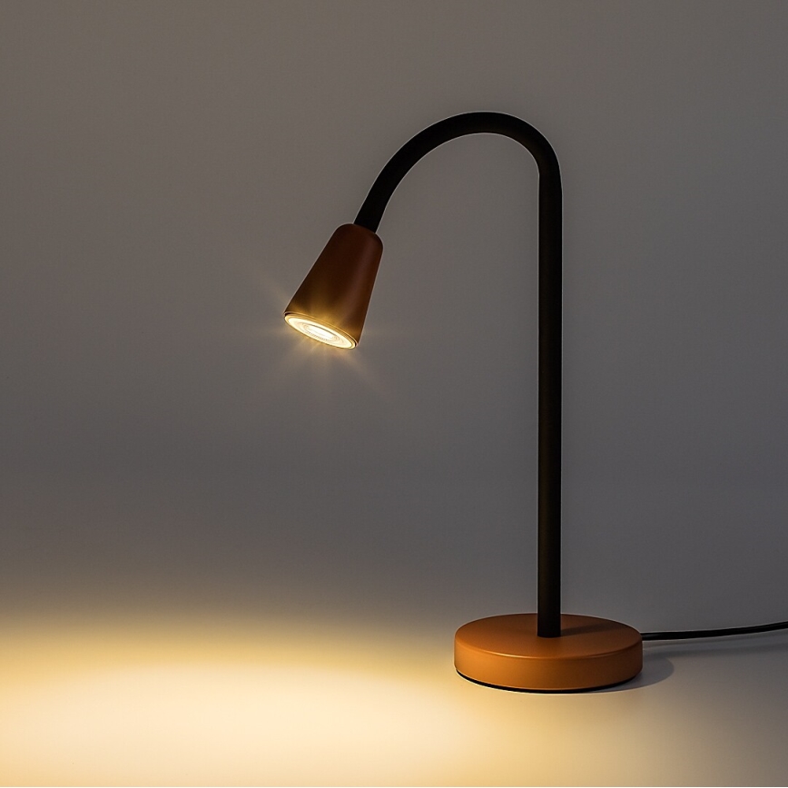 Rabalux - Lampă de birou 1xGU10/7W/230V, portocalie