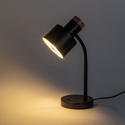 Rabalux - Lampă de masă 1xE27/20W/230V neagră