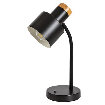 Rabalux - Lampă de masă 1xE27/20W/230V neagră