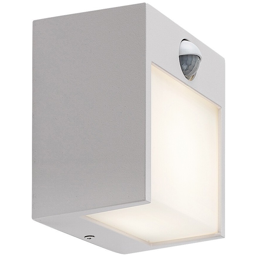 Rabalux - Aplica LED de exterior cu senzor LED/12W/230V alb IP44