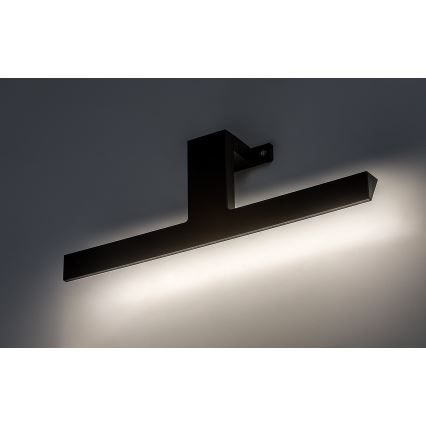 Rabalux - Aplica LED pentru oglindă de baie, 6W, 230V, IP44, 30 cm, negru