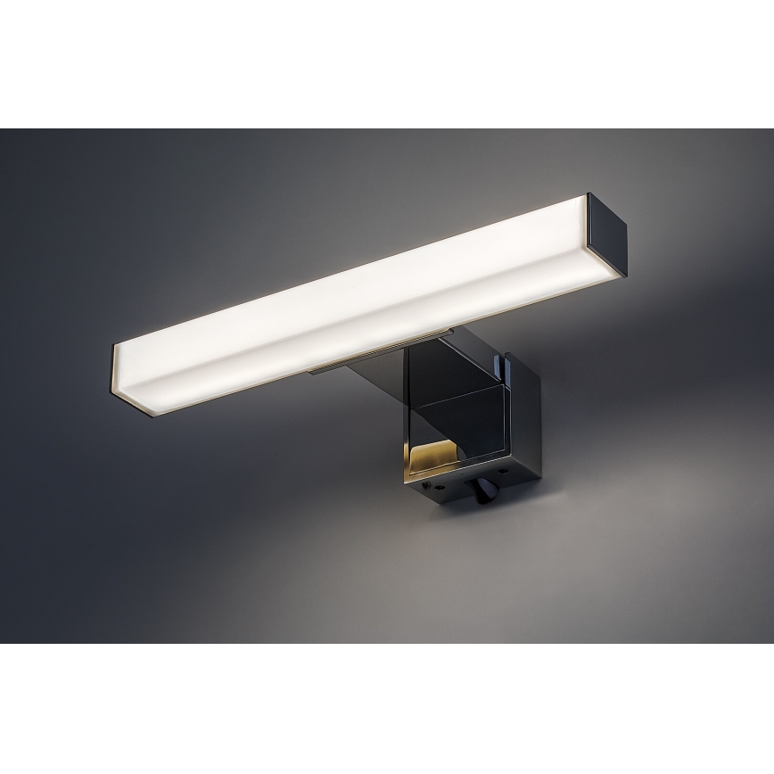 Rabalux - Lampă LED pentru oglindă de baie, 4 W, 230 V, IP44, 20 cm, crom lucios