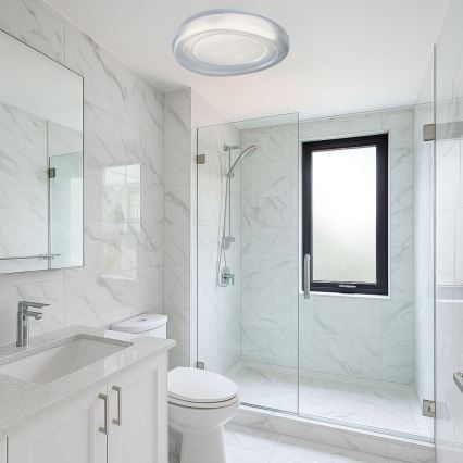 Rabalux - Plafonieră LED pentru baie, 36W, 230V, IP44, 4000K, Ø 48 cm