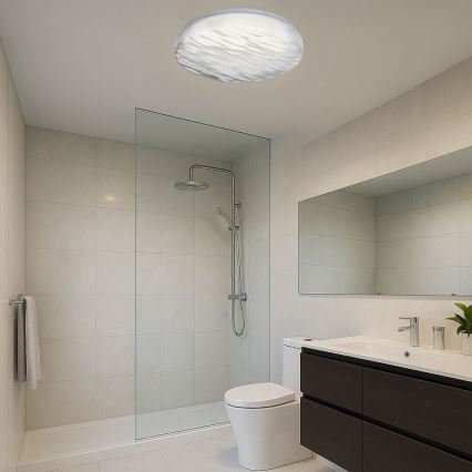 Rabalux - Plafonieră LED pentru baie, 36W/230V, IP44, 4000K, diametru 47,5 cm