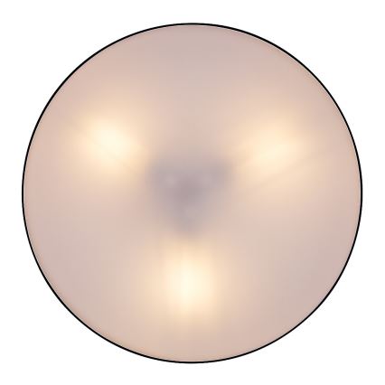 Rabalux - Plafonieră de exterior 3xE27/9W/230V diam. 39 cm IP43 negru