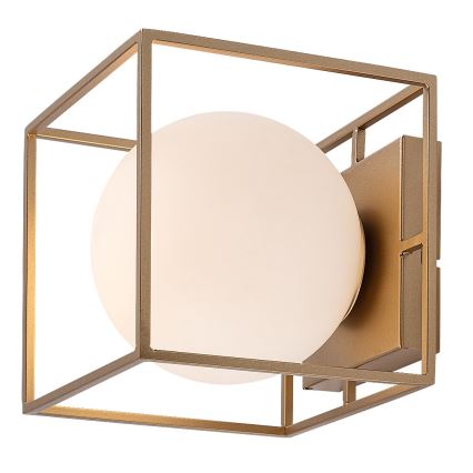 Rabalux - Aplica de perete pentru exterior 1xE14/15W/230V IP44, aurie
