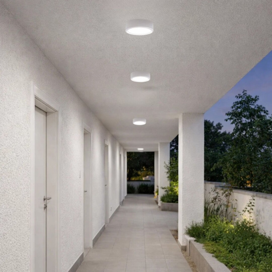 Rabalux - Plafonieră LED pentru baie, 7W/230V, Ø 12 cm, IP44, alb