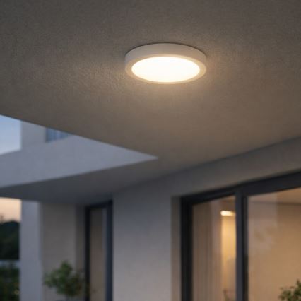 Rabalux - Plafonieră LED pentru baie LED/30W/230V diam. 30 cm IP44 albă