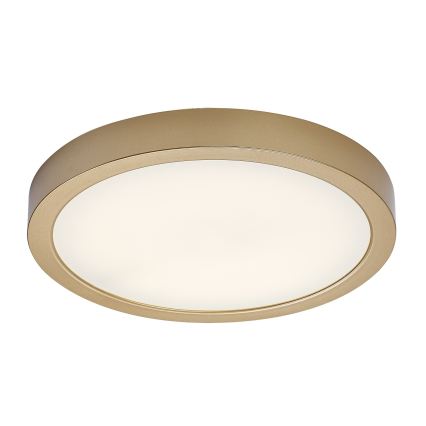 Rabalux - Plafonieră LED pentru baie, 30 W, 230 V, Ø 30 cm, IP44, aurie