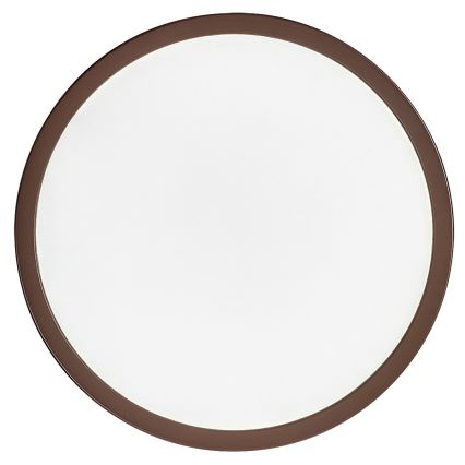 Rabalux - Plafonieră LED pentru baie LED/18W/230V 3000/4000/6000K Ø 29 cm IP44 maro