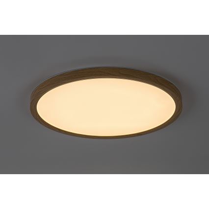 Rabalux - Plafonieră LED pentru baie LED/24W/230V 3000/4000/6000K Ø 40 cm IP44 bej