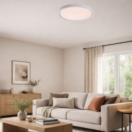 Rabalux - Plafonieră LED reglabilă LED/54W/230V IP40 3000-6500K Ø 52 cm + telecomandă