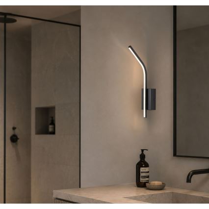 Rabalux - LED aplică de perete pentru baie LED/10W/230V 4000K IP44 neagră