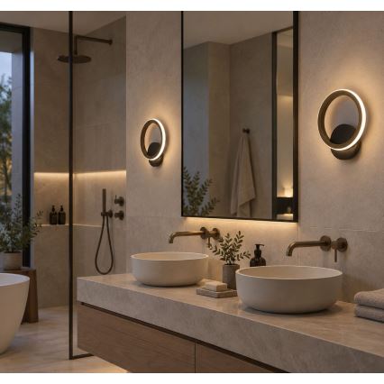 Rabalux - Aplică LED de perete pentru baie LED/8W/230V IP44 aurie