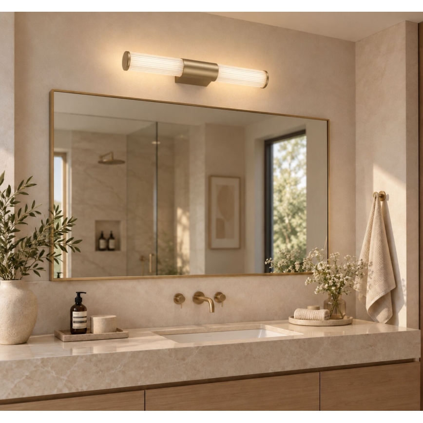 Rabalux - Lumină LED pentru oglindă de baie LED/8W/230V IP44 40 cm auriu