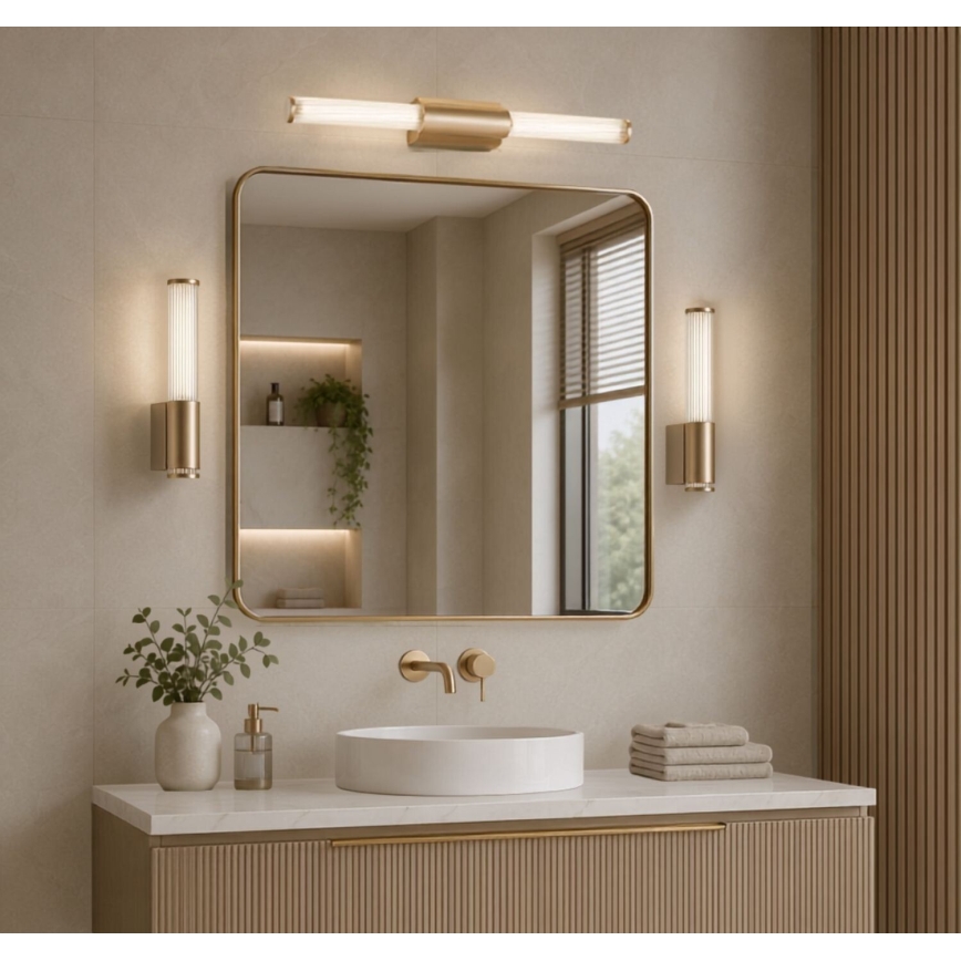 Rabalux - Lumină LED pentru oglindă de baie LED/15W/230V IP44 60 cm aurie
