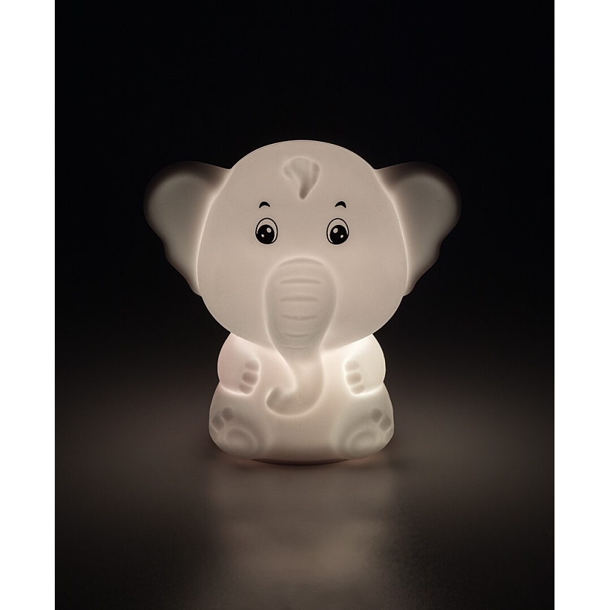 Rabalux - Lampă de veghe tactilă LED RGB LED/0,05W/1xCR2032 Elefant