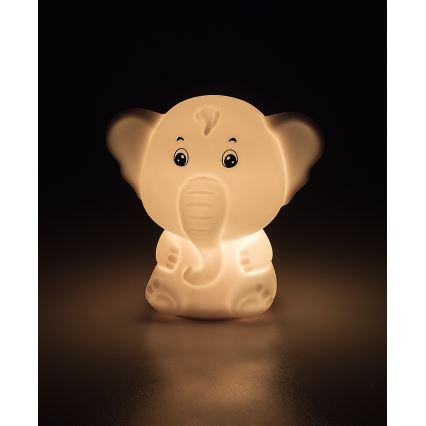Rabalux - Lampă de veghe tactilă LED RGB LED/0,05W/1xCR2032 Elefant