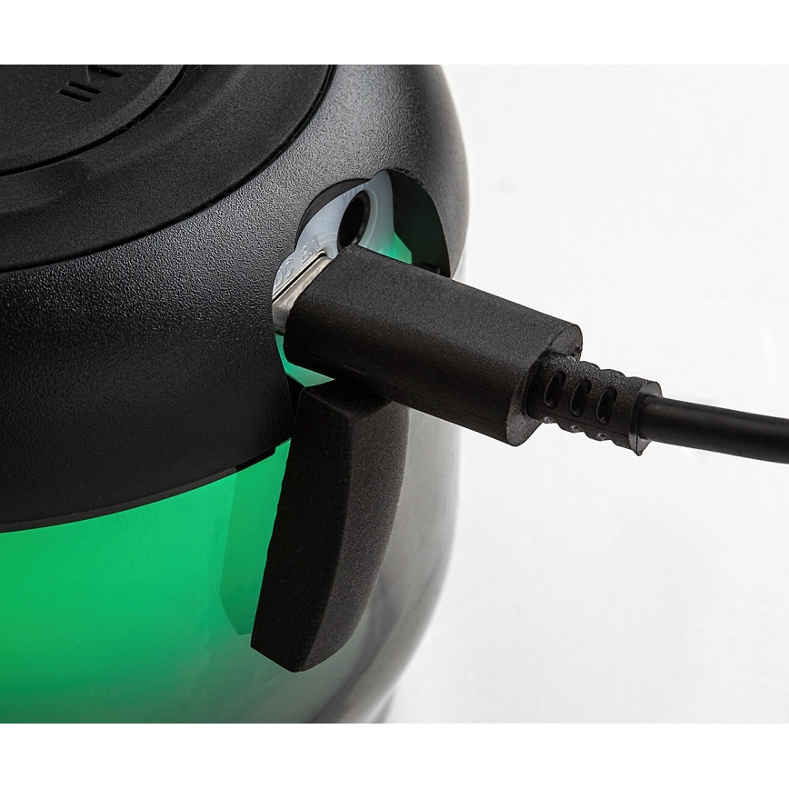 Rabalux - Lampă de birou RGB cu difuzor RGB/3W/3,7V 500mAh