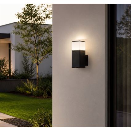 Rabalux - Aplică de perete pentru exterior cu priză, LED/10W/230V, IP44