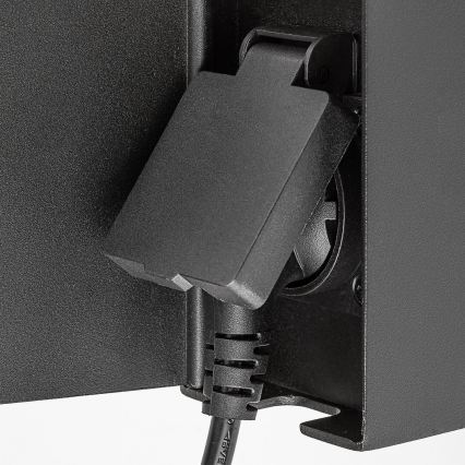 Rabalux - Aplică de perete pentru exterior cu priză, LED/10W/230V, IP44