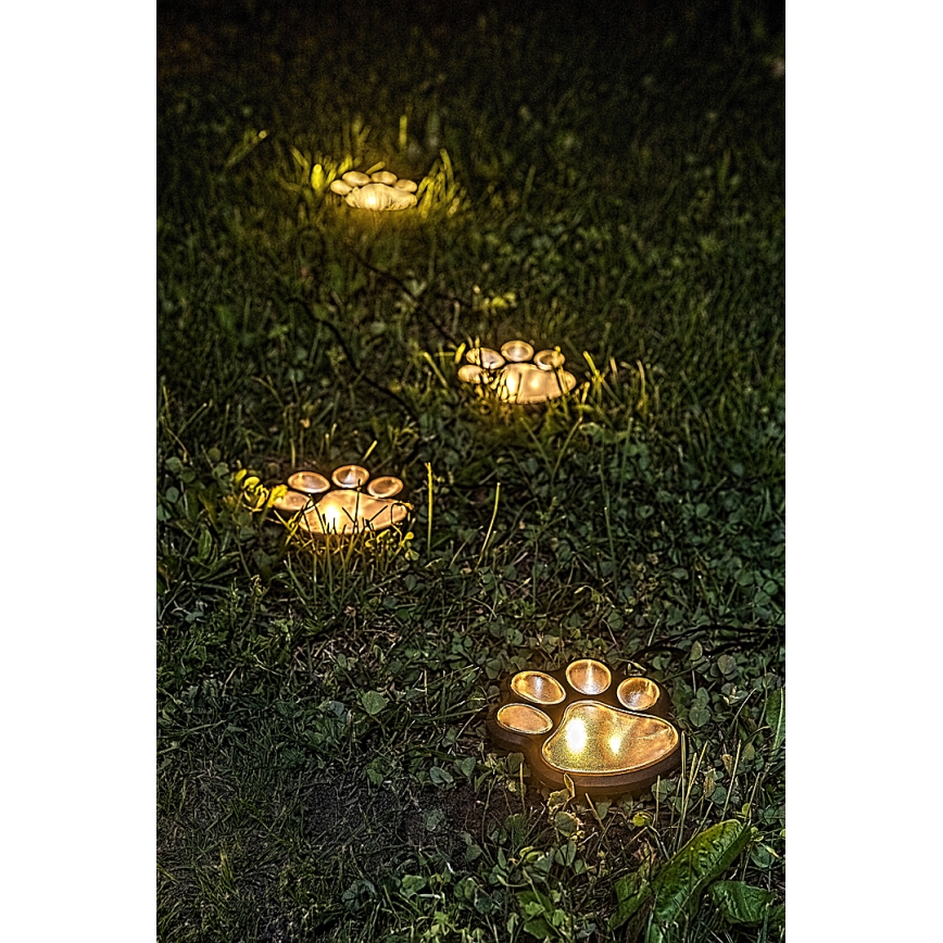 Rabalux - Lampă solară LED 4xLED/0,06W/1,2V IP44 600 mAh