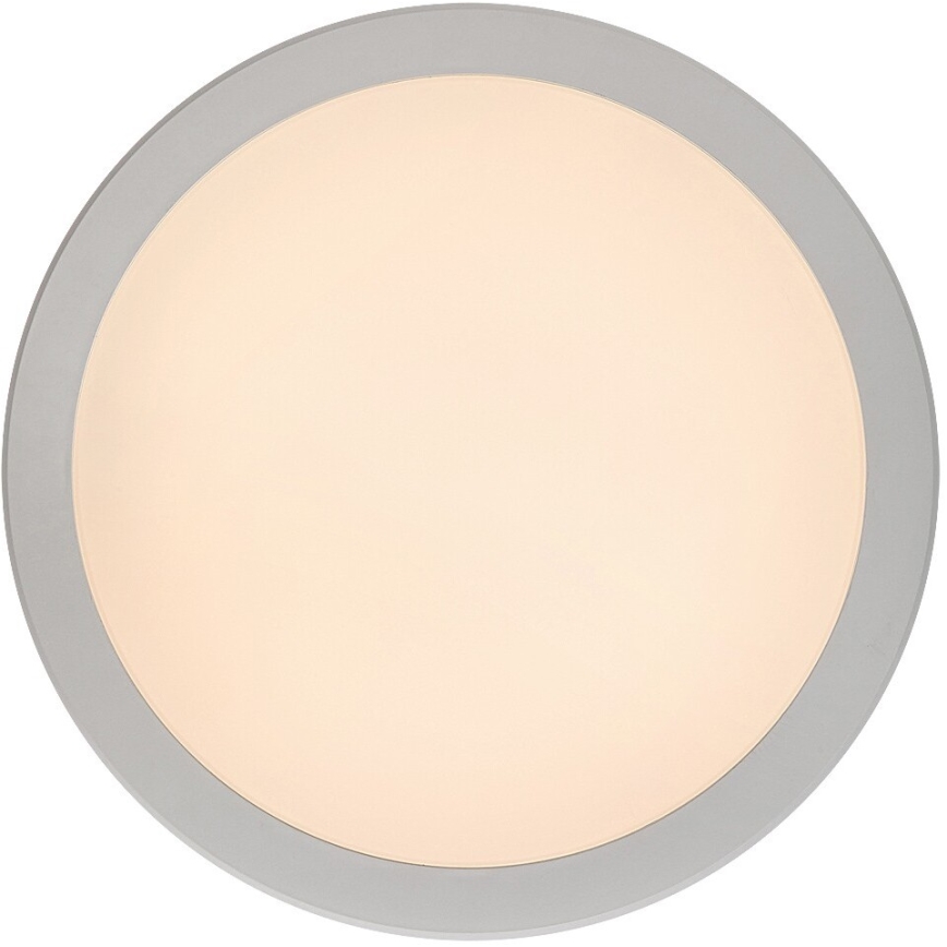 Rabalux - Plafonieră LED pentru baie, 28W, 230V, 3000/4000/6500K, IP54, alb, Ø 30 cm