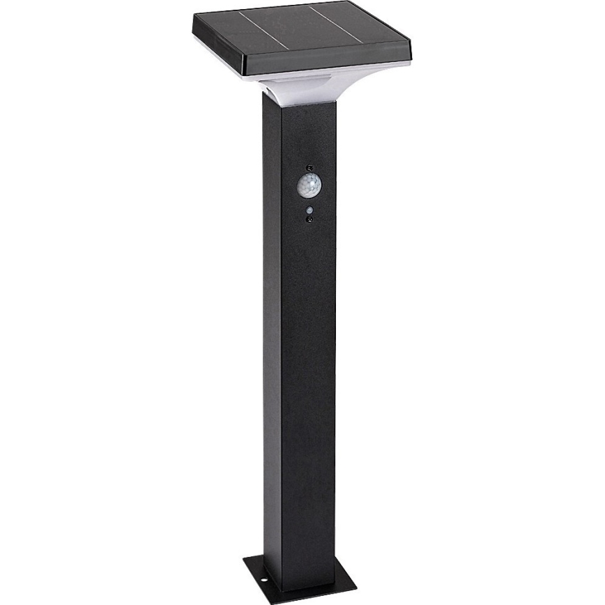 Rabalux - Lampă solară LED cu senzor LED/4W/3,7V IP44 negru 2200 mAh