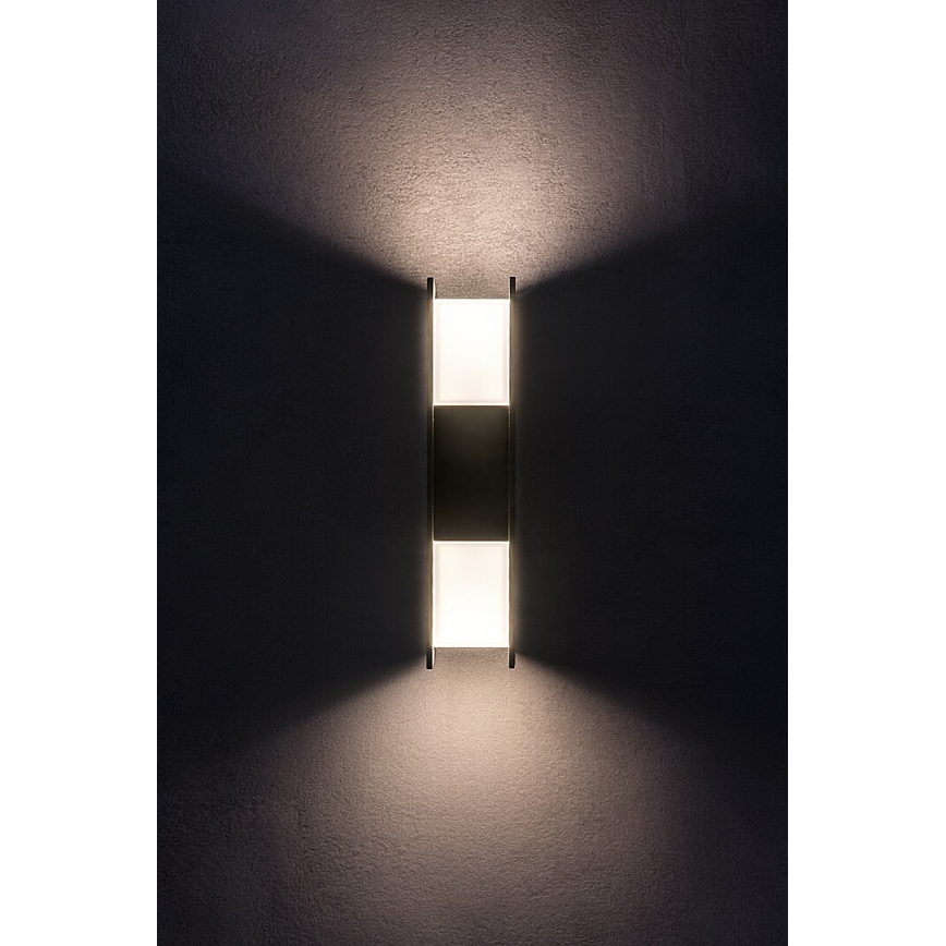 Rabalux - Aplică LED de exterior, 13W, 230V, IP65, antracit