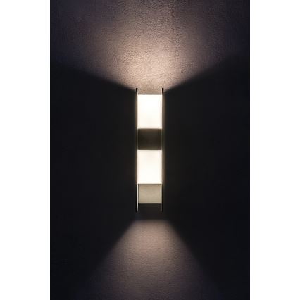 Rabalux - Aplică de perete LED pentru exterior, 13W/230V, IP65, antracit
