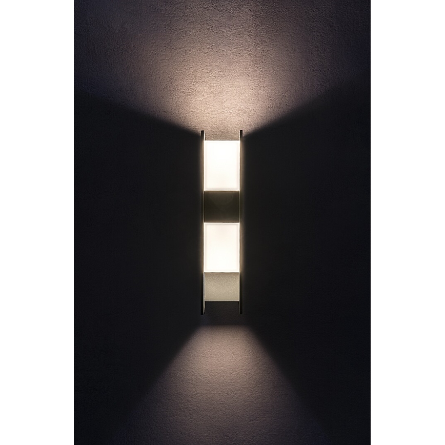 Rabalux - Aplică de perete LED pentru exterior, 13W/230V, IP65, antracit