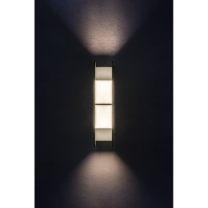 Rabalux - Aplică de perete LED pentru exterior, 13W/230V, IP65, antracit