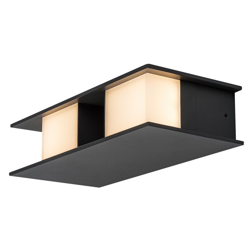 Rabalux - Aplică de perete LED pentru exterior, 13W/230V, IP65, antracit