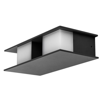 Rabalux - Aplică de perete LED pentru exterior, 13W/230V, IP65, antracit