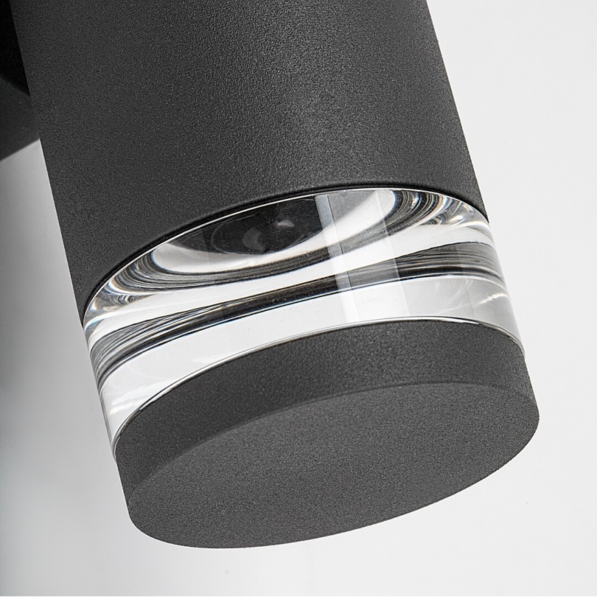 Rabalux - Aplică de exterior pentru perete 2xGU10/10W/230V IP54 antracit