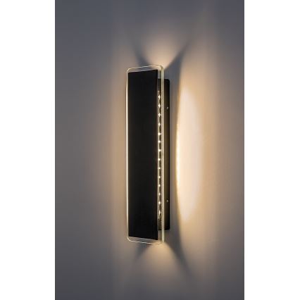 Rabalux - Aplică de perete LED pentru exterior, 18W/230V, IP54, negru