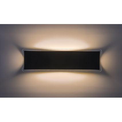 Rabalux - Aplică de perete LED pentru exterior, 18W/230V, IP54, negru