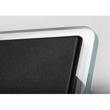 Rabalux - Aplică de perete LED pentru exterior, 18W/230V, IP54, negru