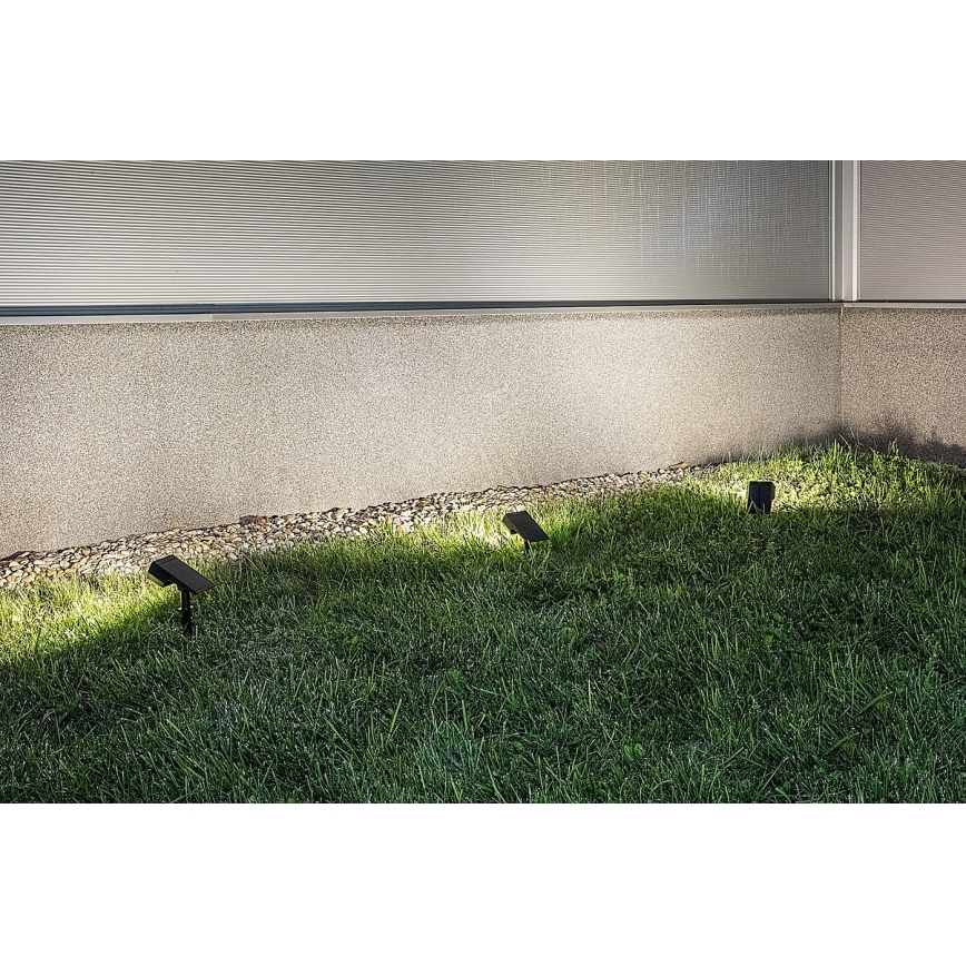 Rabalux - Lampă solară LED LED/0,5W/3,7V IP65 negru 3000 mAh