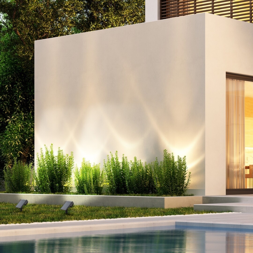 Rabalux - Lampă solară LED LED/0,5W/3,7V IP65 negru 3000 mAh