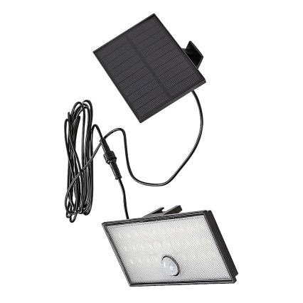 Rabalux - Proiector solar LED cu senzor LED/8W/3,7V 1800mAh IP65 + telecomandă