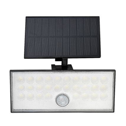 Rabalux - Proiector solar LED cu senzor LED/8W/3,7V 1800mAh IP65 + telecomandă