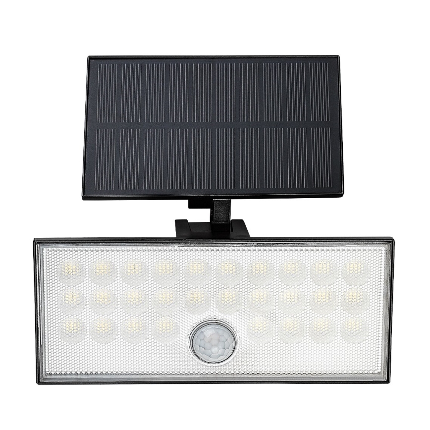 Rabalux - Proiector solar LED cu senzor LED/8W/3,7V 1800mAh IP65 + telecomandă