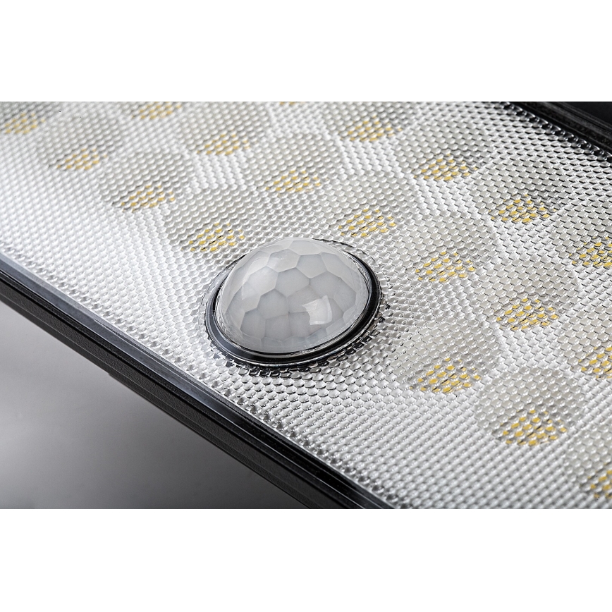 Rabalux - Proiector solar LED cu senzor LED/8W/3,7V 1800mAh IP65 + telecomandă
